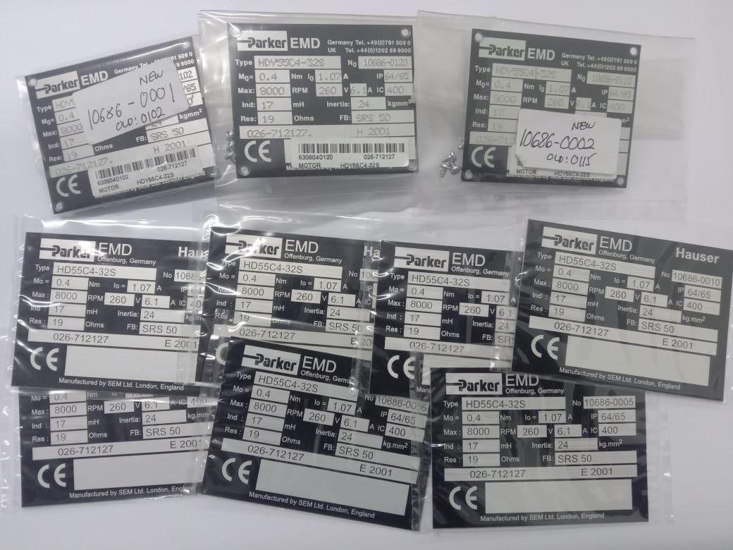 parker emd hdy55c4 32s (sticker)